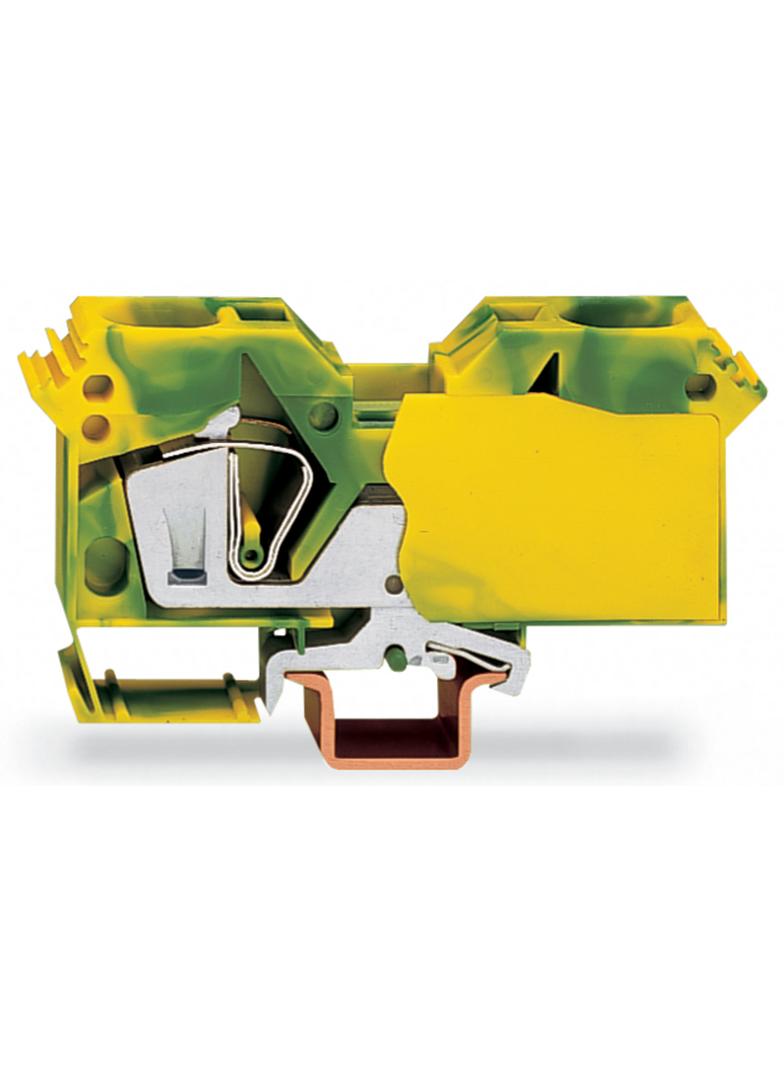 złączka PE 2-przewodowa Ex 35 mm2 żółto-zielona