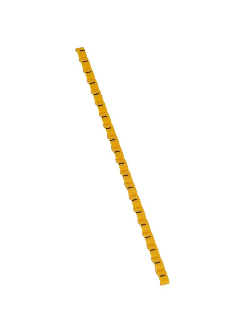 Oznacznik Przewodów Duplix Symbol /-/ Żółty /600Szt/ 038443 LEGRAND