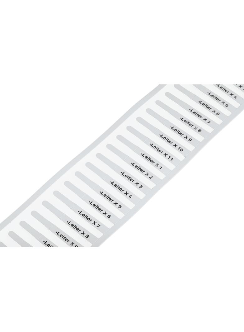 tabliczki do tulejki oznacznikowej 23 x 4 mm białe 2500 szt./rolka WAGO