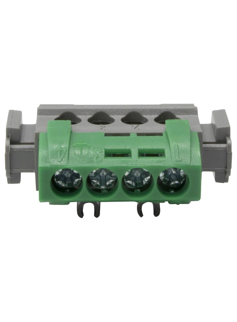 Listwa Zaciskowa 4-Otwory Zielona IP2X Z4 004830 LEGRAND