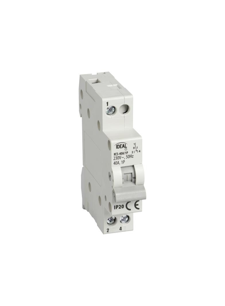 Przełącznik instalacyjny 1P 40A KCS-40A/1P IDEAL 23255 KANLUX