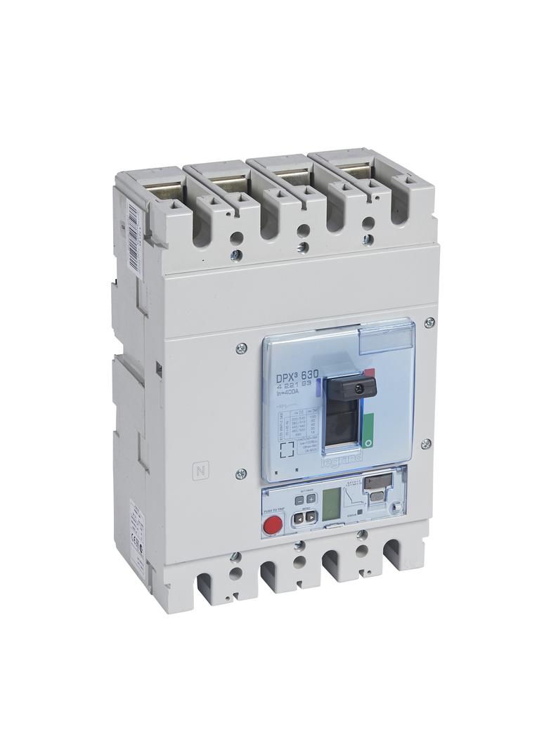 Wyłącznik DPX3 630 Sg+P 4P 400A 50Ka 422193 LEGRAND