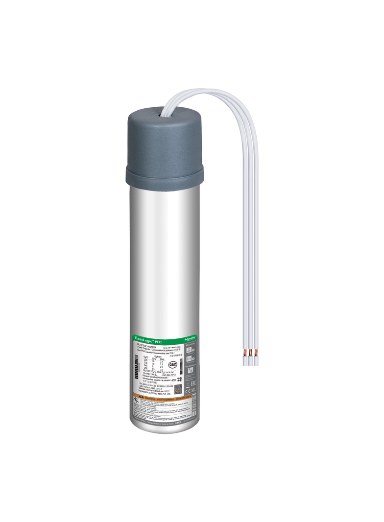 EasyCan kondensator - 7,5/9 kvar - 440 V - 50/60Hz