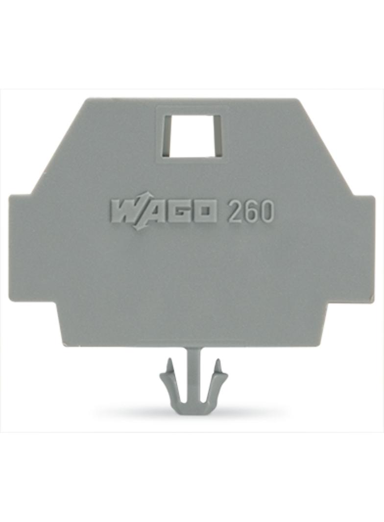 ścianka końcowa ze stopką montażową