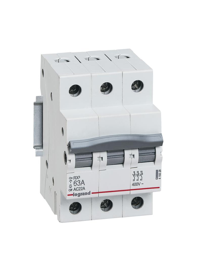 Rozłącznik Izolacyjny RX3 63A 3P 419328 LEGRAND