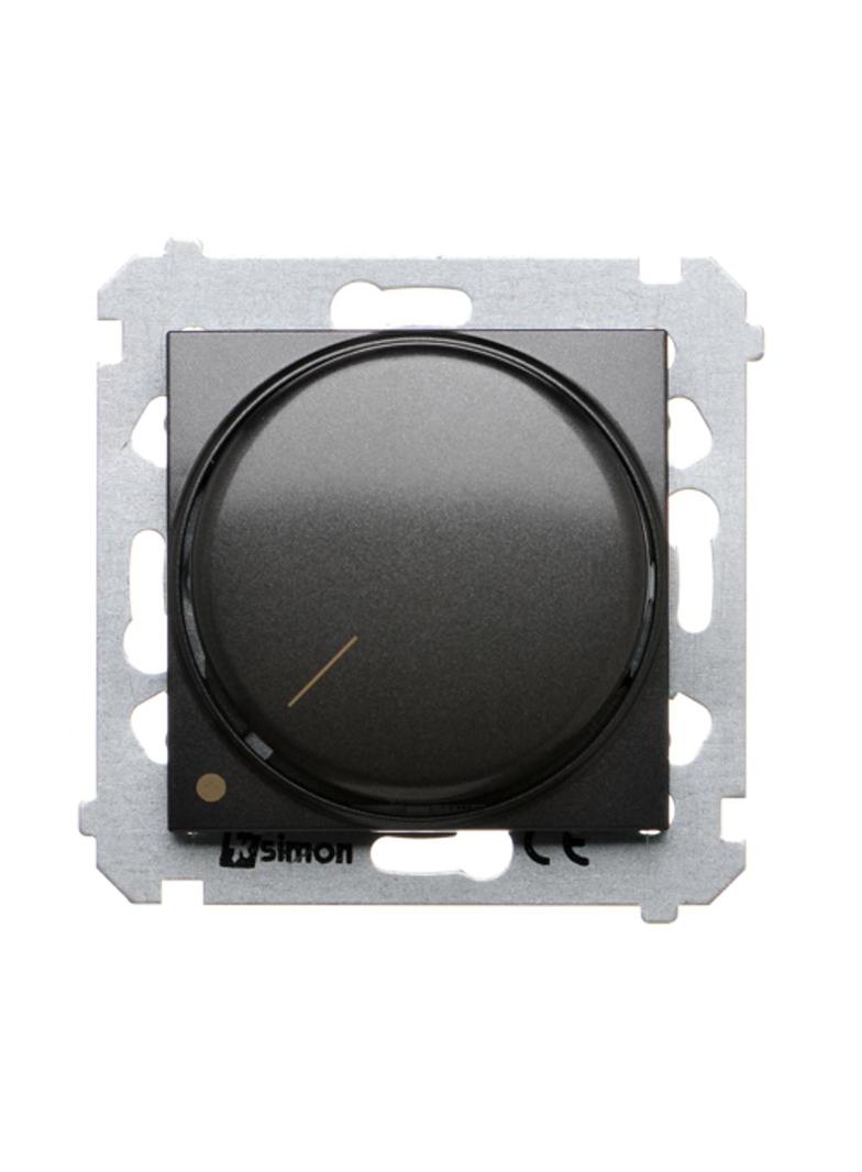 Simon 54 Ściemniacz obrotowy dwubiegunowy do LED ściemnialnych 230V 5-215W antracyt *Wymagana instal