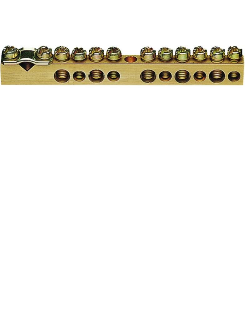 Listwa przyłączeniowa bez wspornika 1x25+5x16+5x10 mm2 K151 HAGER