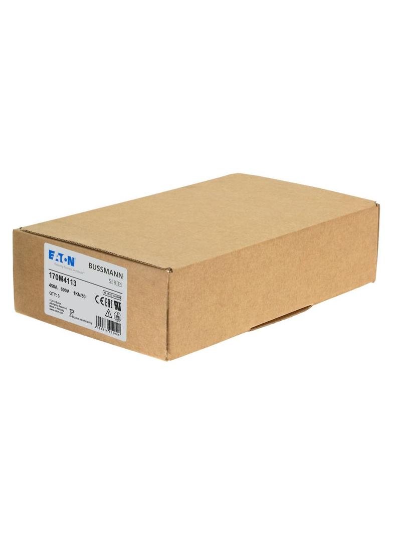 450A 690V 1KN/80 aR INDICATOR FUSE Wkładka szybka 450A AC 690V DIN 1 53x69x108 mm aR DIN 170M4113 EA