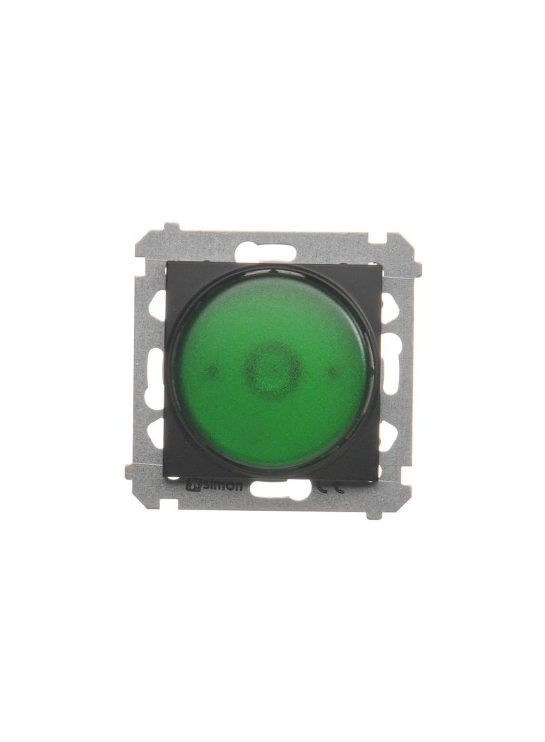 Simon 54 Sygnalizator świetlny LED – światło zielone 230V czarny DSS3.01/49 KONTAKT