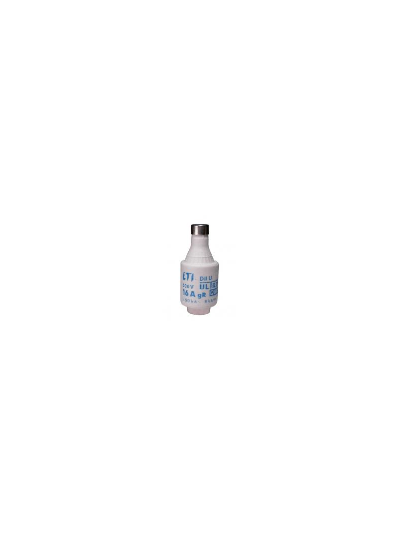 Wkładka topikowa ultraszybka DII UQ gR 25A 500V 004322007 ETI