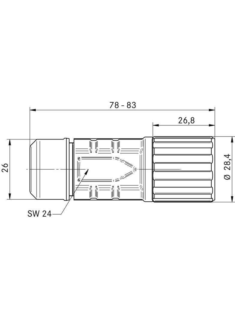 LS1 D6 5+PE K 10,5-15,5 WTYCZKA PROSTA 73000005 LAPP KABEL