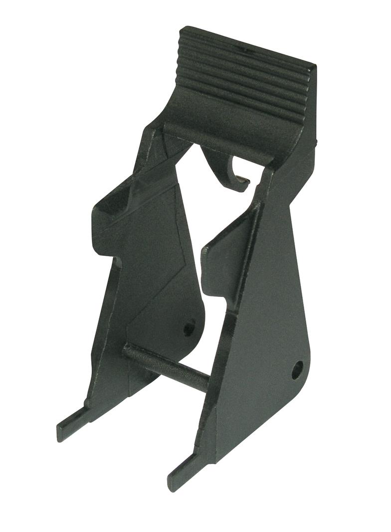 GZS-0040  (szara) Obejma wyrzutnikowa do gniazda wtykowego GZS92 I PRZEK. RM87N I RM85