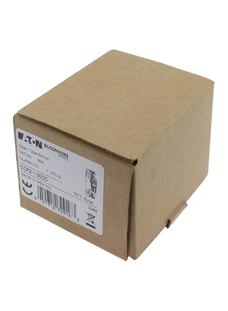 1 Pole Comp Ckt Protect 30A Rozłącznik bezpiecznikowy CCP UL98 30A 1P 60 Hz CC 200kA CCP2-1-30CC EAT