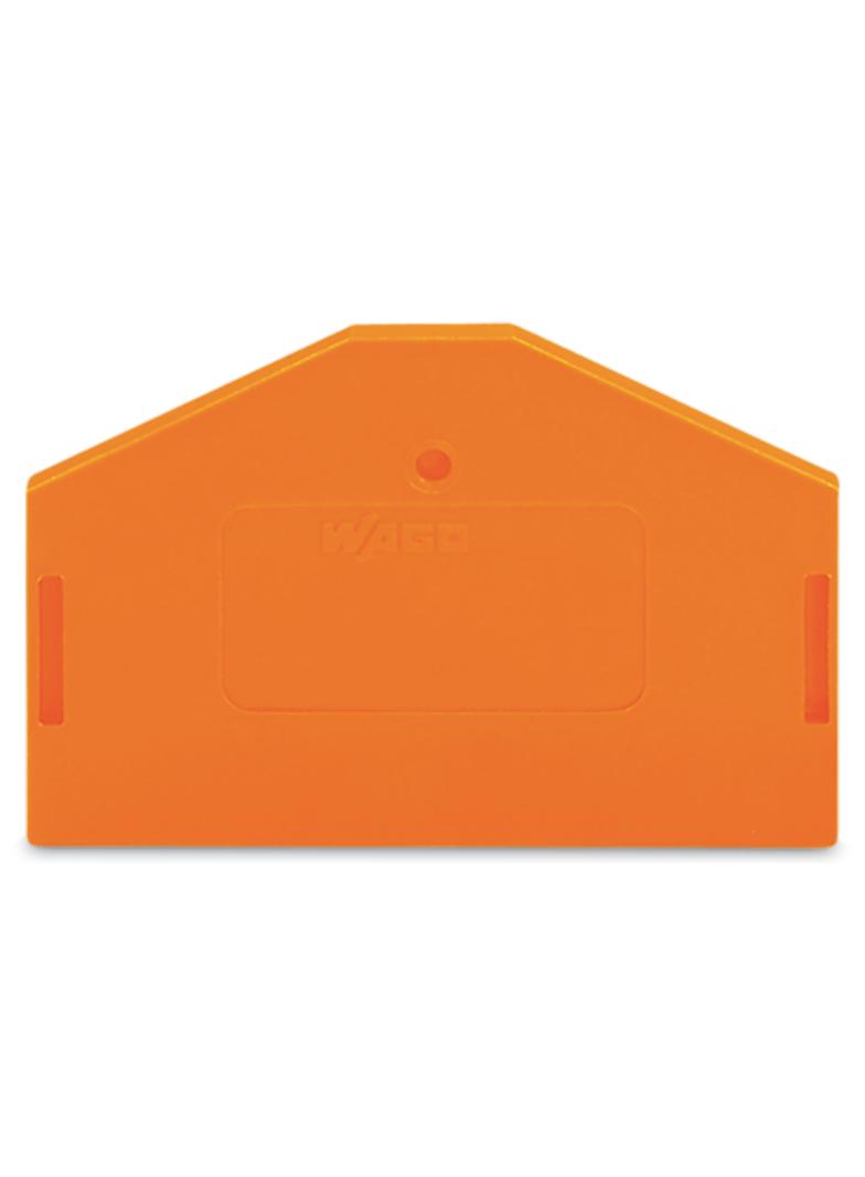 ścianka końcowa pomarańczowa