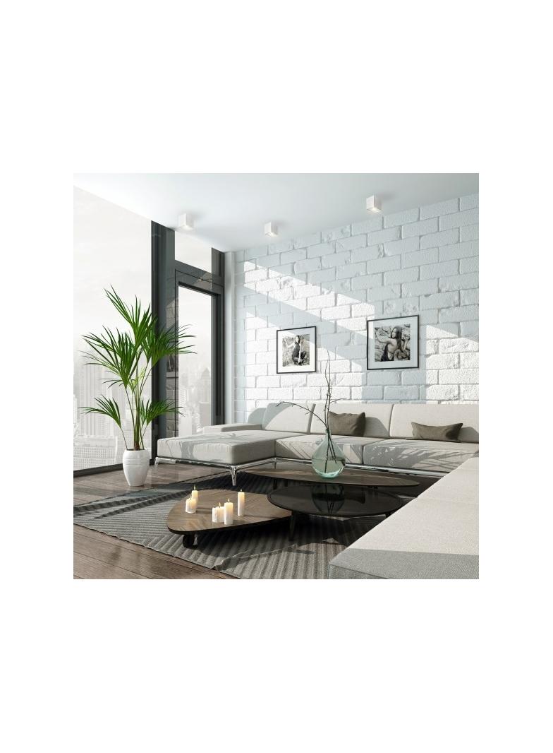 CHLOE GU10 IP20 kwadratowa biała oczko regulowane