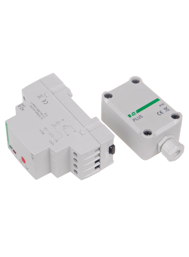 Automat zmierzchowy 16A U=12-264AC/DC montaż na szynie DIN z sondą AZ-PLUS AZ-B-PLUS-UNI F&F