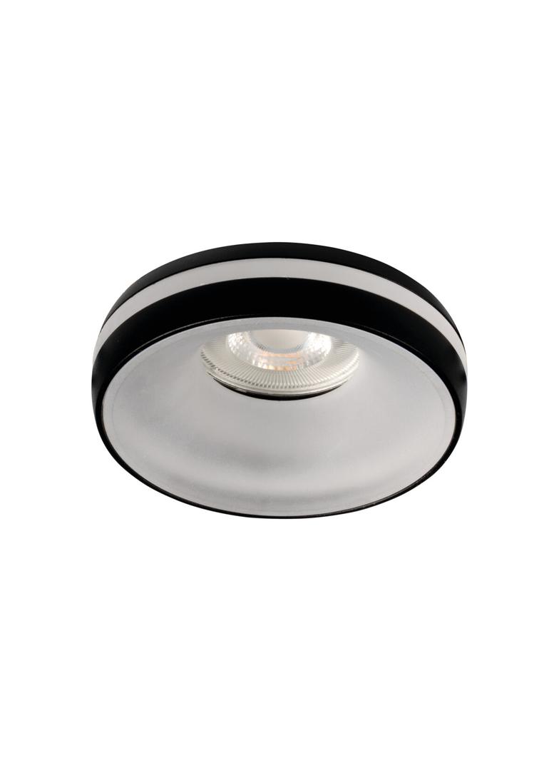 ELICEO DSO B Oczko sufitowe ELICEO DSO B okrągły stop aluminium kolor czarny 1XGx5,3/GU10 KANLUX