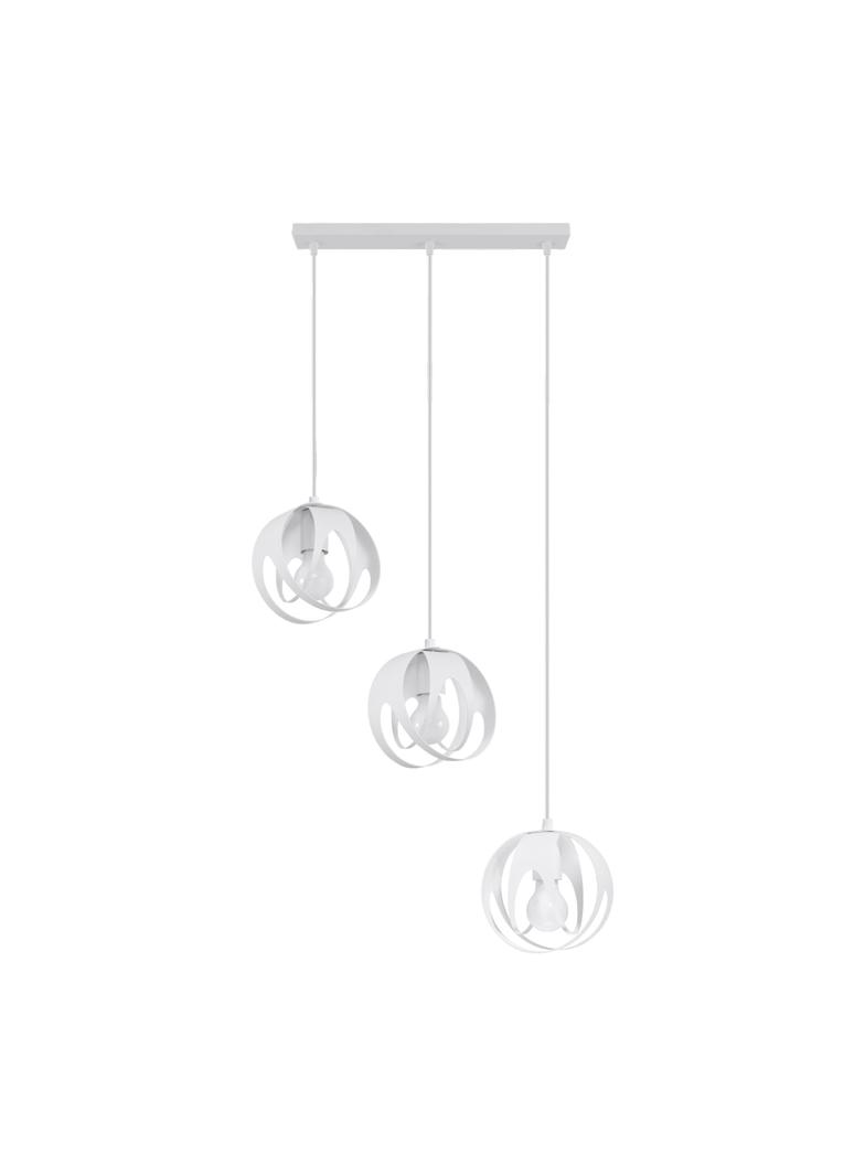 Lampa wisząca TULOS 3L biała