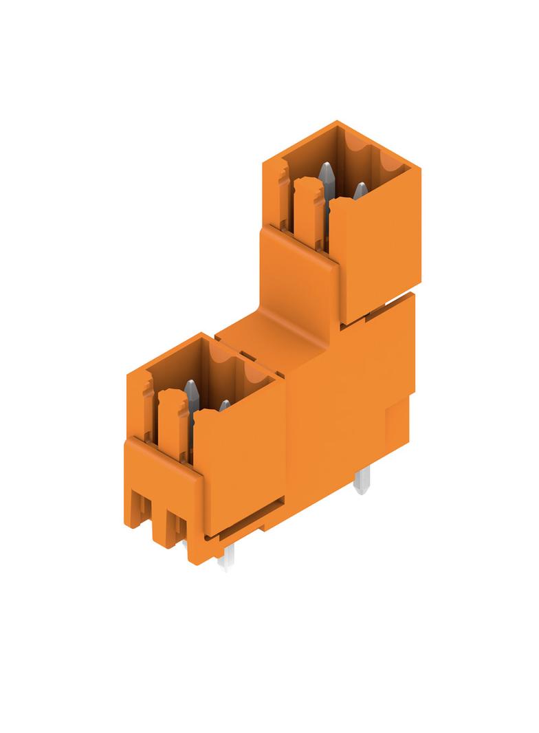 SLD 3.50V/04/180G 3.2SN OR BX Wtyki PCB (złącza płyty), 3.50 mm, Liczba biegunów: 4, kąt odejścia: 180° /50szt./ 1641110000 WEIDMÜLLER