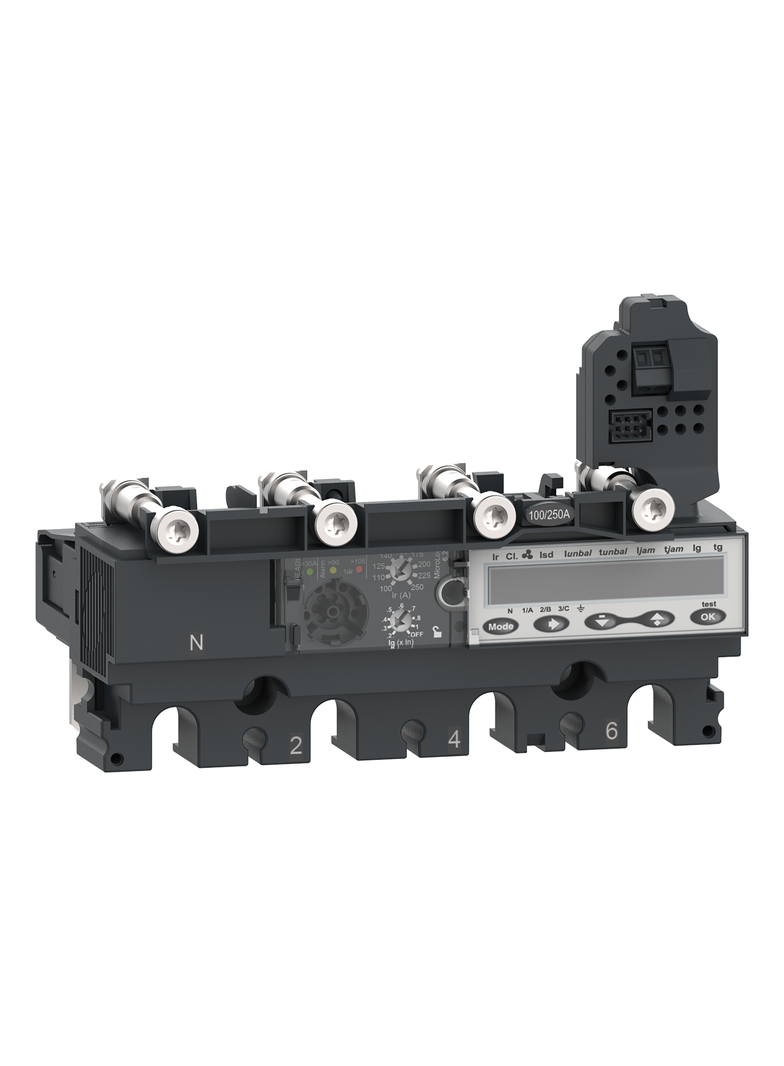 Wyzwalacz elektroniczny, ComPacT NSX, Micrologic6.2E, 250A, 4P3D, do NSX250