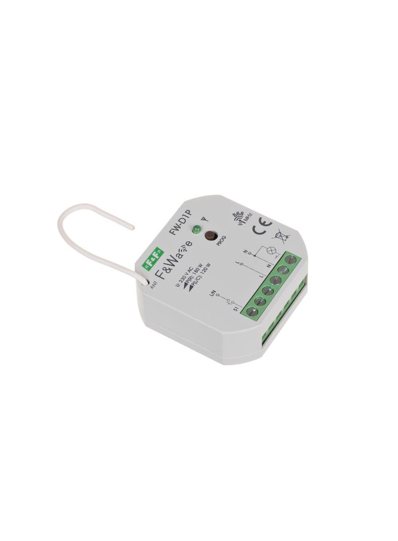 Radiowy ściemniacz uniwersalny 230V - montaż PDT 85-265V AC/DC FW-D1P F&F