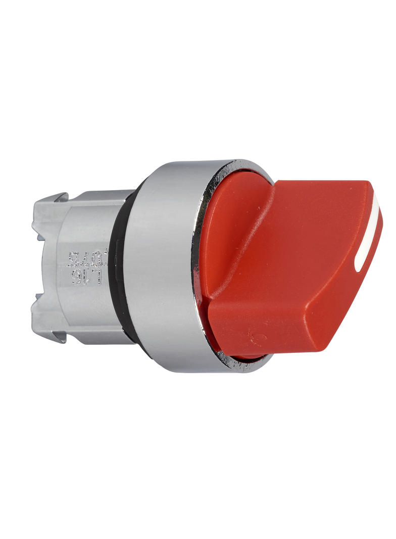 Harmony XB4 Przełącznik 2 położeniowy czerwony stabilny krótkie metalowy ZB4BD204 Schneider