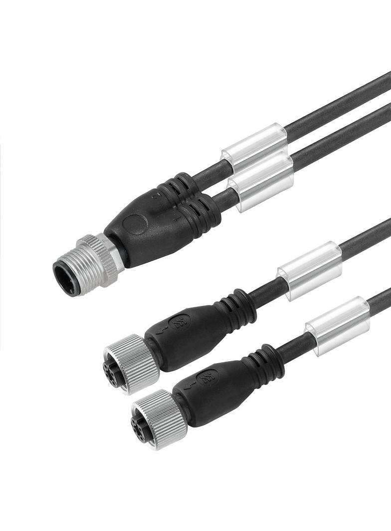 SAIL-ZW-M12BG-2/4-3.0U Kabel czujnikowy, nr katalogowy 1812550300