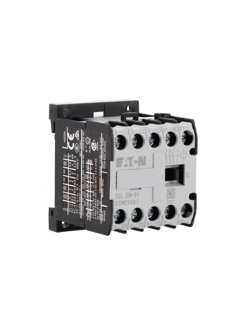 Stycznik mocy 9A 3P 24V DCZ 1R DILEM-01-G(24VDC) 010343 EATON