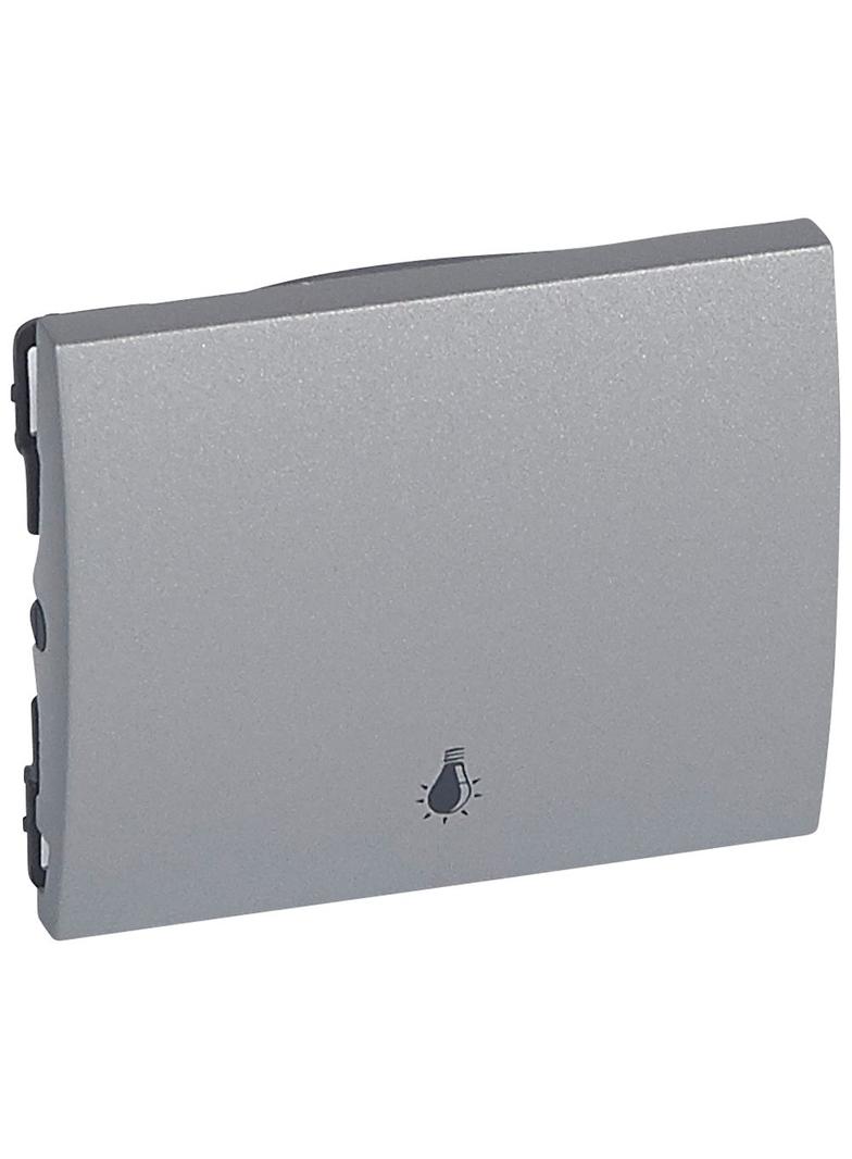 SISTENA LIFE KLAWISZ METALIC POJEDYNCZY Z SYMBOLEM LAMPY, Legrand