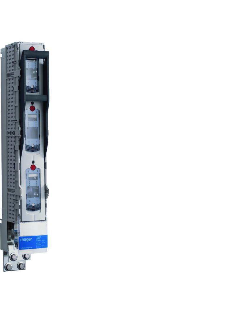 LV rozłącznik bezp.zab.transformatora NH3 3P 910A 400VAC szyny 185mm zac.śr.M12 LVSR910LLP HAGER