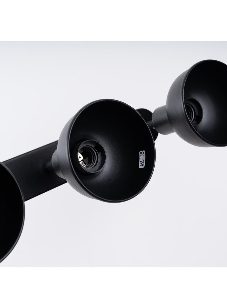 Plafon ELBA 3 czarny