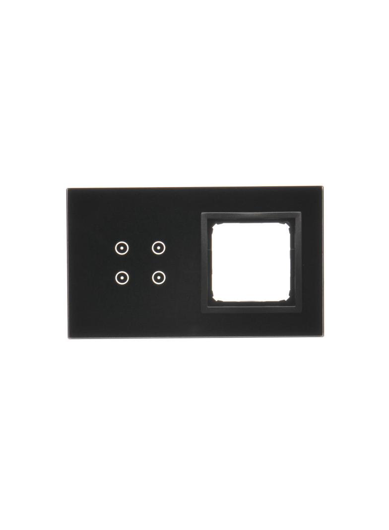 Simon 54 Touch Panel dotykowy S54 Touch 2 moduły 4 pola dotykowe + 1 otwór na osprzęt S54 zastygła lawa DSTR240/73 KONTAKT
