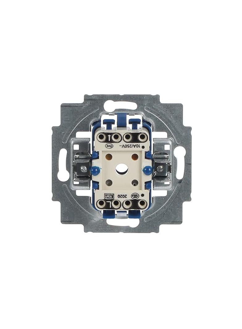 Przycisk kołyskowy 1-biegunowy, zwierny Z dwoma niezależnymi stykami sygnalizacyjnymi