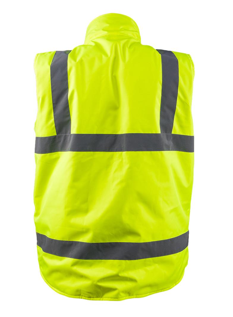 Bezrękawnik roboczy, dwustronny, jedna strona odblaskowa, rozmiar XXL/58