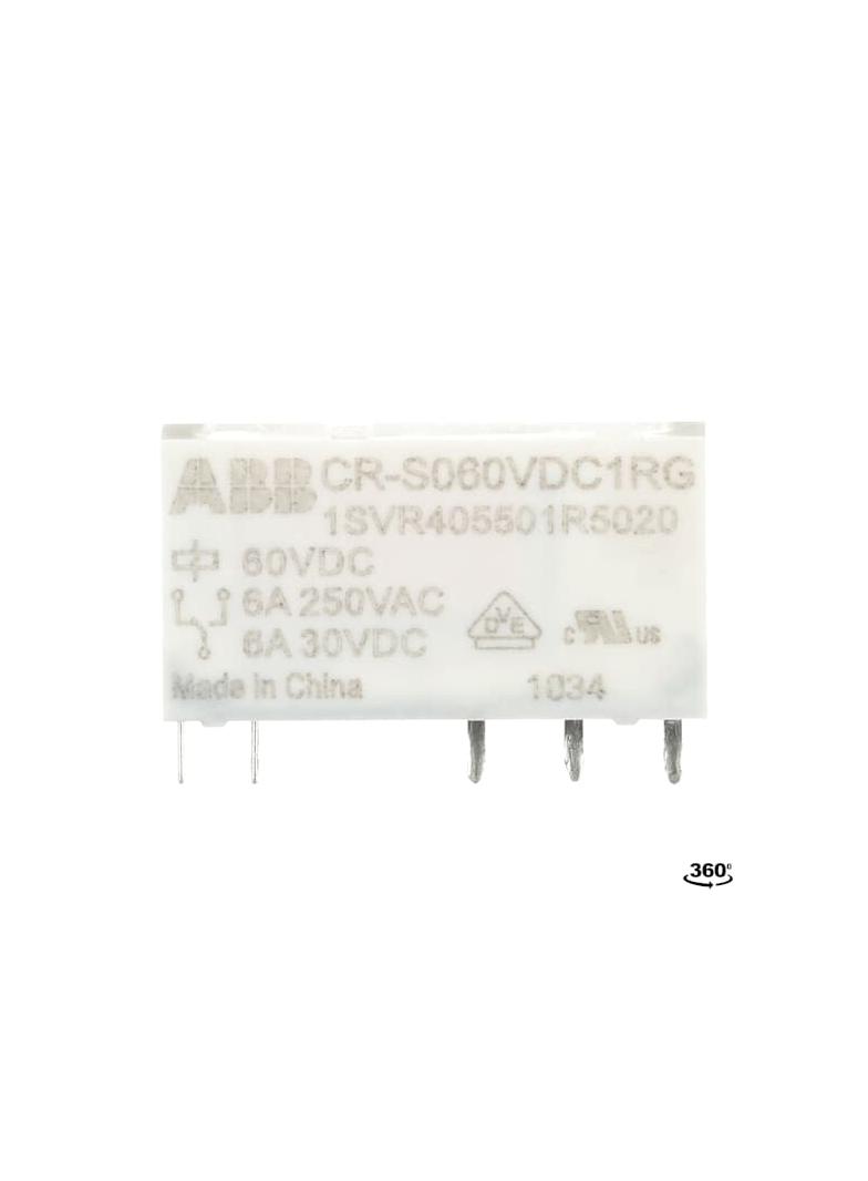 Przekaźnik bez podstawki CR-S060VDC1RG 1SVR405501R5020 ABB