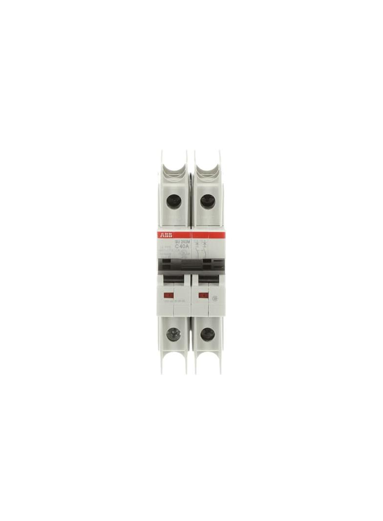 SU202M-C40 Wyłącznik nadprądowy 10kA 2P C40A 2CDS272337R0404 ABB