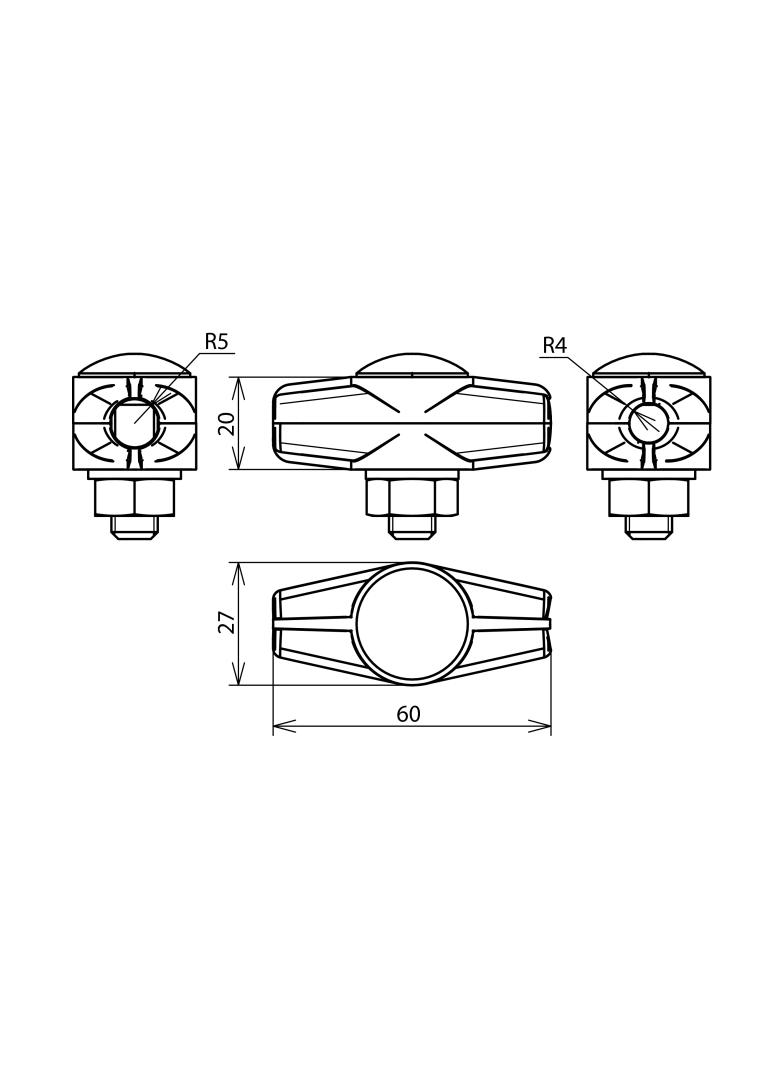 Zacisk probierczy ES, 8/10 mm, TG/tZn