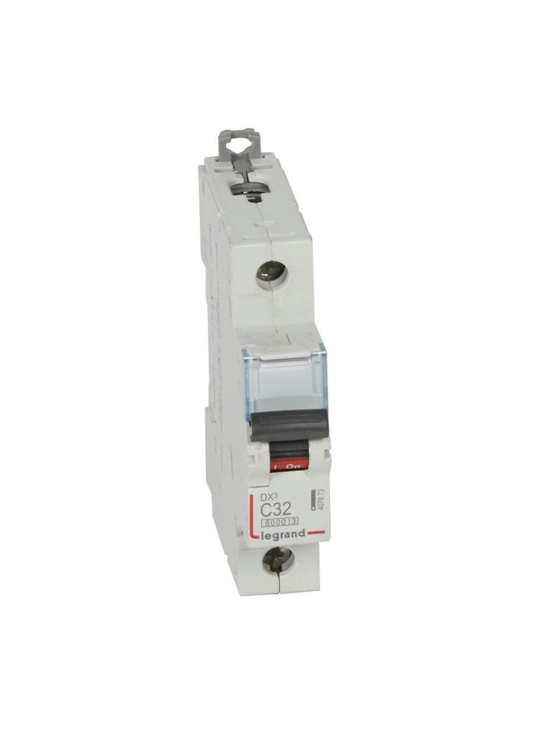 Wyłącznik Nadprądowy S 301 1P C32A 6kA DX3 407673 LEGRAND
