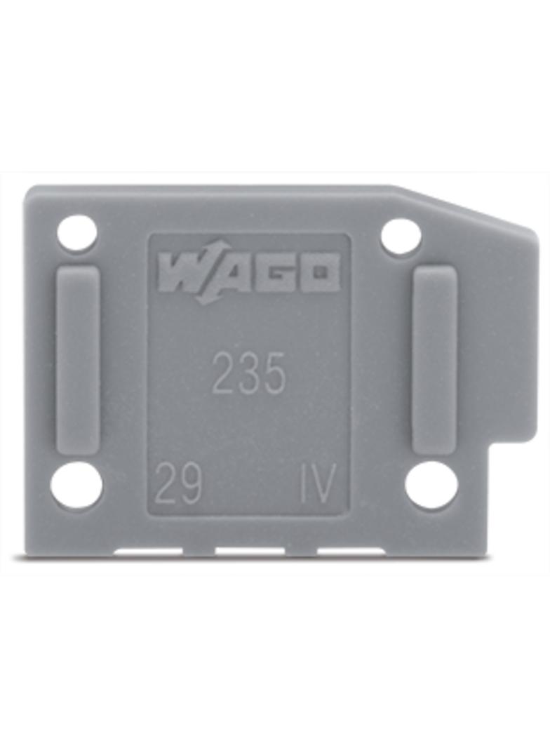 ścianka końcowa pomarańczowa