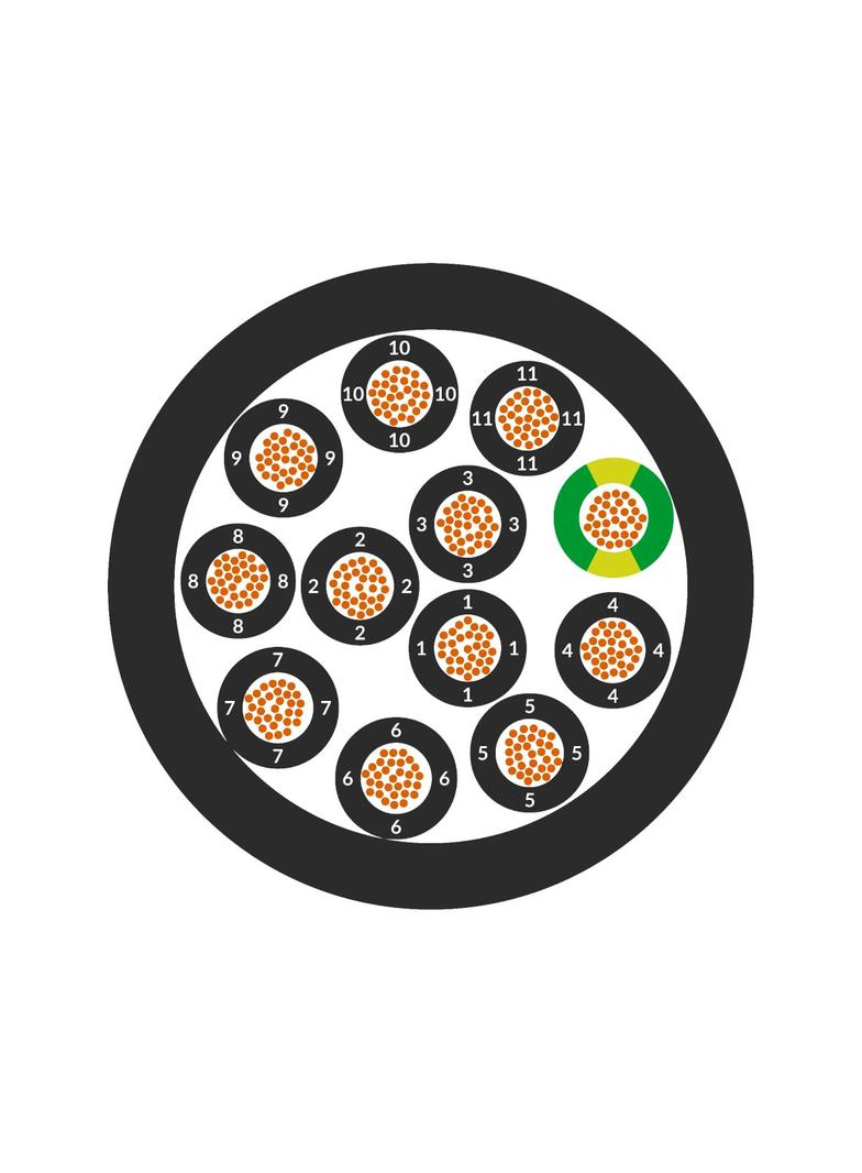 OLFLEX® CLASSIC 110 BLACK 0,6/1 KV12G0,75