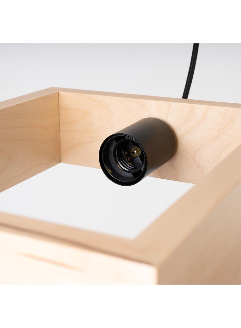 Lampa wisząca ARIES naturalne drewno