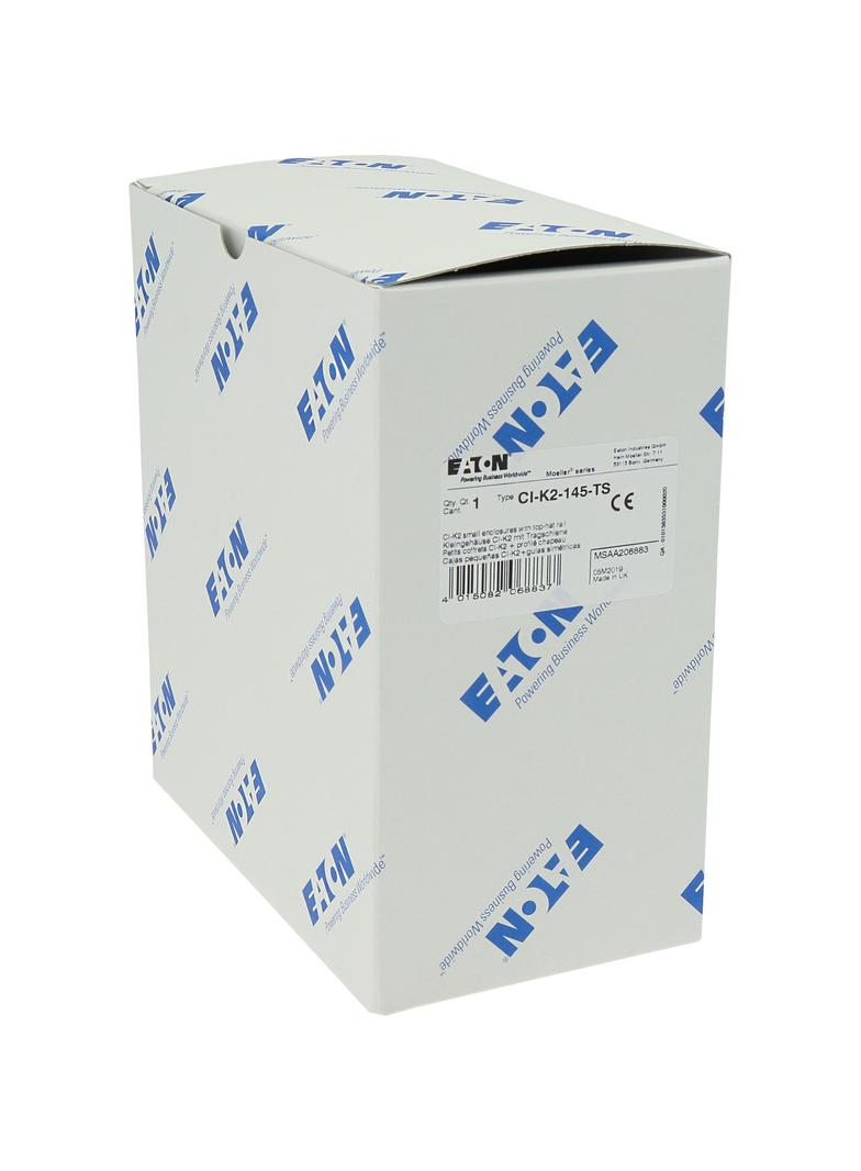 CI-K2-145-TS Mała obudowa CI-K2 z szyną montażową 206883 EATON
