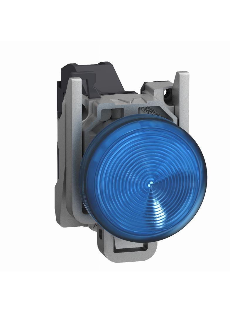 Harmony XB4 kompletny pilot niebieska dioda LED 240 V XB4BVBM6GEX Schneider