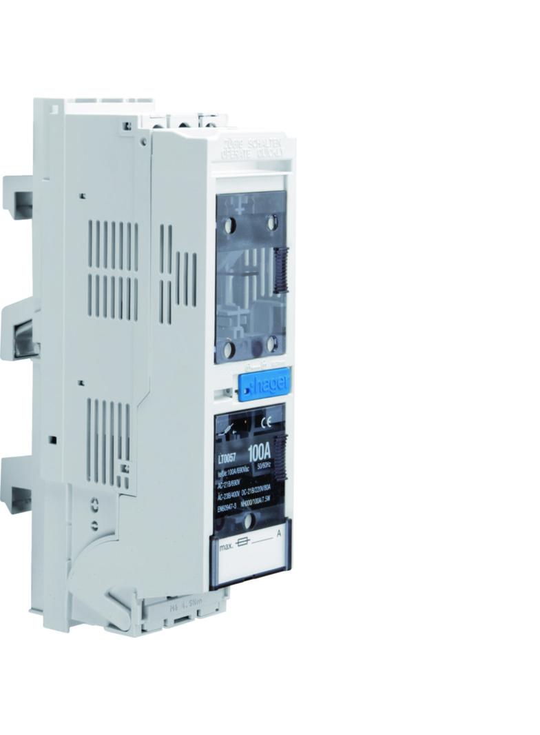 LT rozłącznik bezpiecznikowy NH000 3P 100A 690V AC LT0057 HAGER