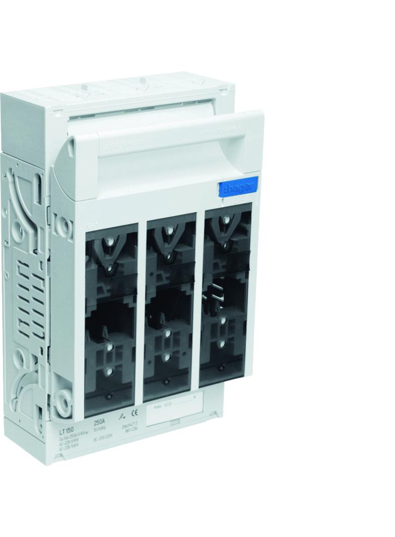 LT rozłącznik bezpiecznikowy NH1 3P 250A 690V AC LT150 HAGER