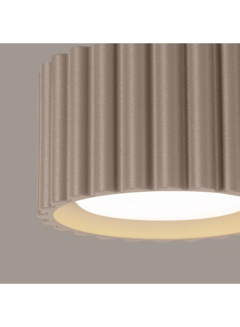 SOLLUX Plafon AURA 1 taupe Gx53 ; SL.1817