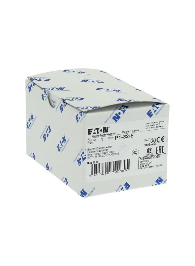 P1-32/E Rozłącznik On/Off 32A 15kW 079065 EATON
