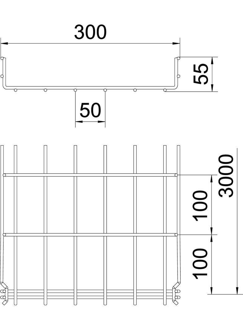 GRM 55/300, KORYTKO SUATKOWE GRM, 55X300X3000