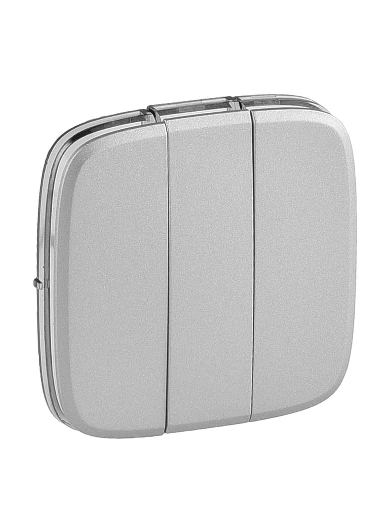 VALENA ALLURE - KLAWISZE ALUMINIUM ŁĄCZNIKA POTRÓJNEGO, Legrand