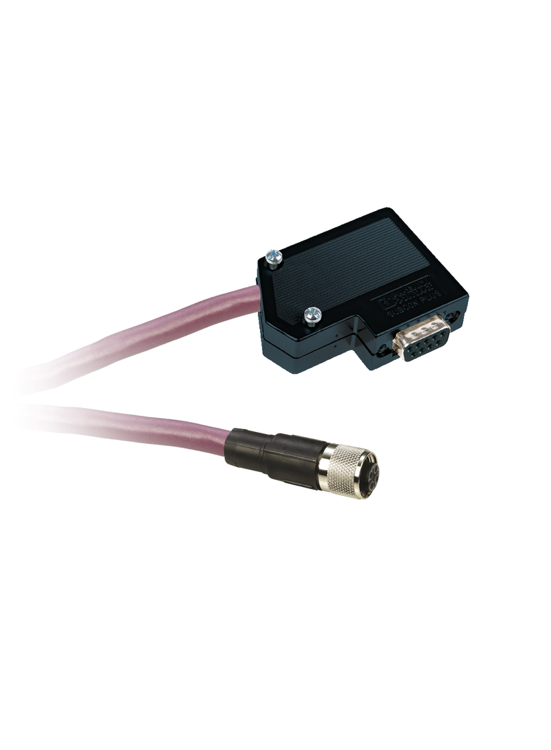 LXM32I CANOPEN PRZEWÓD 3M, M12 ŻEŃSKI